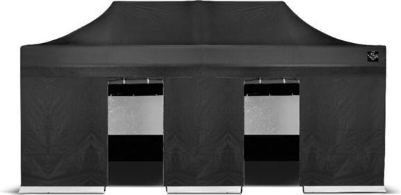 Grizzly Outdoor GOWZ6IZ Seitenwand Eingang schwarz 6 m