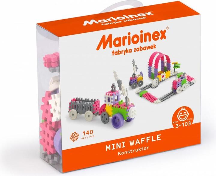 Marioinex Pads Waffel Mini 140 Teile Mädchen