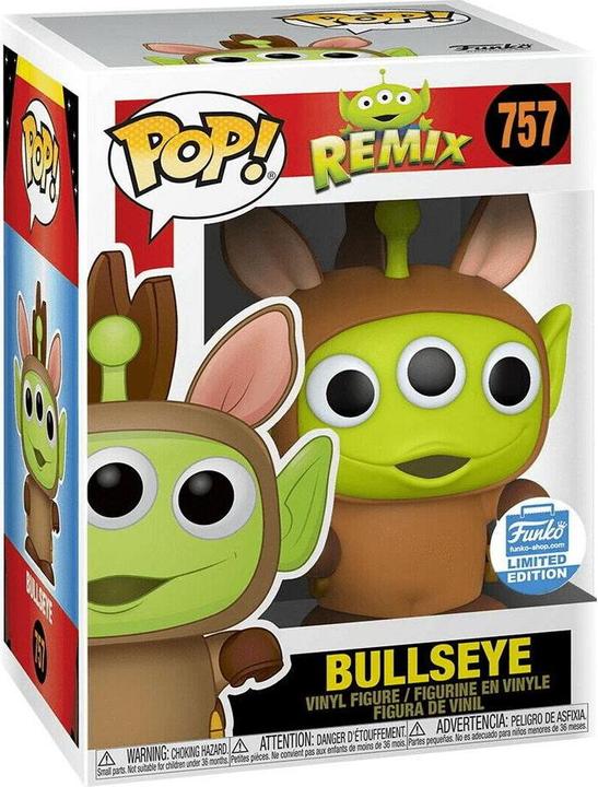 Immagine prodotto Funko Pop! Pixar Alien Remix : Bullseye (757)