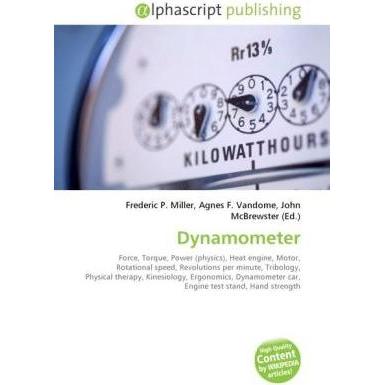 Dynamometer, Fachbücher von Agnes F. Vandome, Frederic P. Miller, John McBrewster
