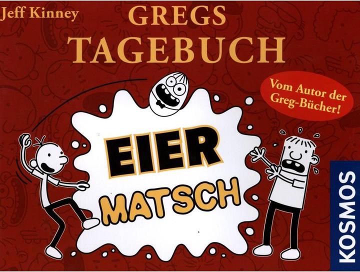 Actual product image Kosmos Greg's diary: egg-mud (German, 2 - 6 Players)