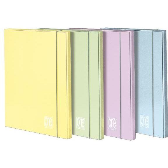 Blasetti, Porta Biglietti Da Visita, Confezione 6 Cartellette Onecolor Pastello A4