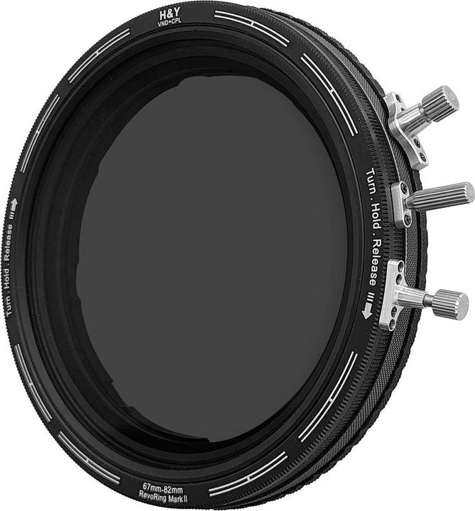 Produktbild H&Y REVORING ND3-1000+CPL Filter MkII 82-95mm (95 mm, ND- / Graufilter)