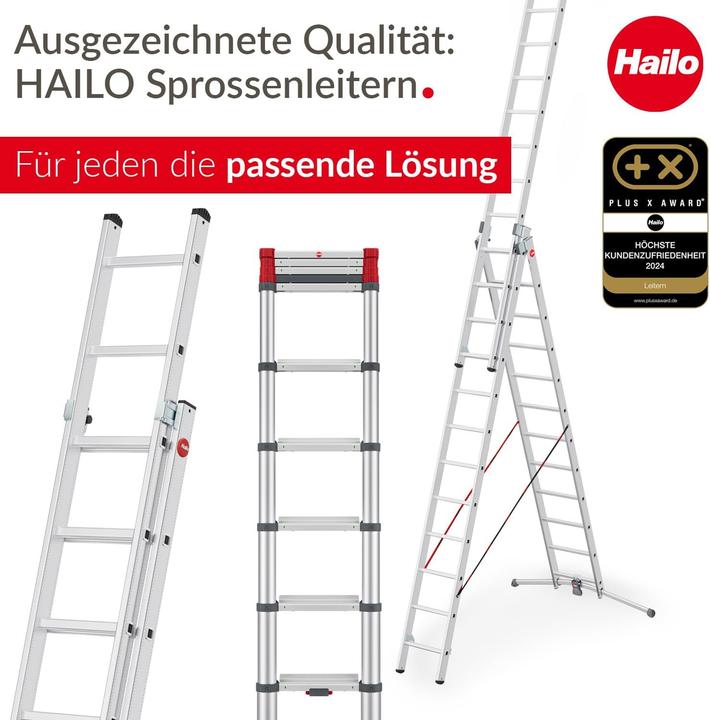 Actual product image Hailo M80 (Multi-purpose ladder, 123 cm)