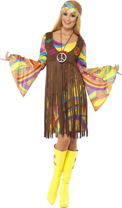Actual product image Smiffys Womens/Ladies 60s Groovy Costume Set (M)
