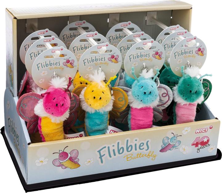 NICI Schlüsselanhänger Flibbies Schmetterling