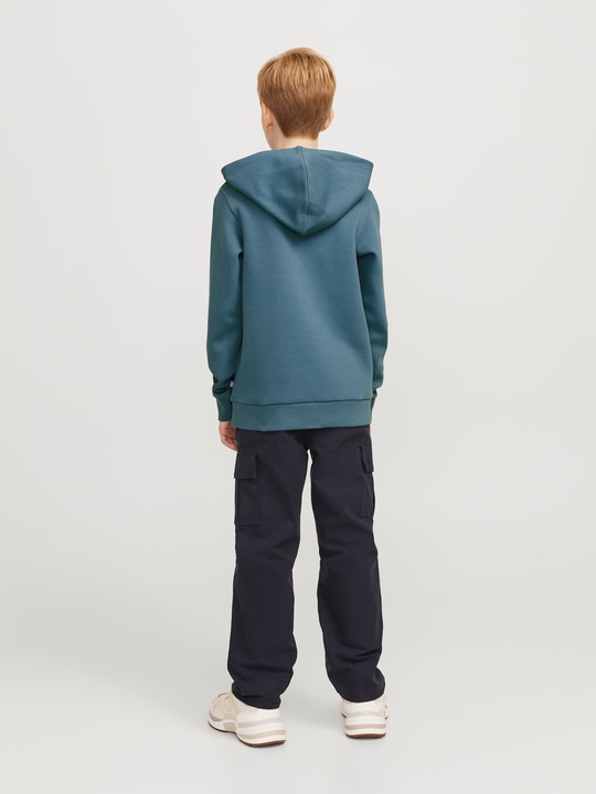 Actual product image Jack & Jones JJELOGO SWEAT HOOD 2 COL 24/25 NOOS JNR (140)