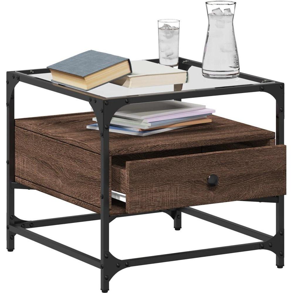 VidaXL, Couchtisch + Beistelltisch, Lainey (50 x 50 x 45 cm)