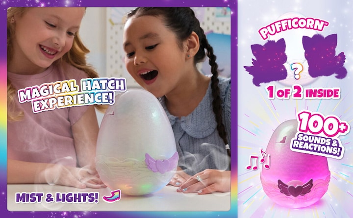 Image du produit Hatchimals Puffacorn Alive Secret Hatch