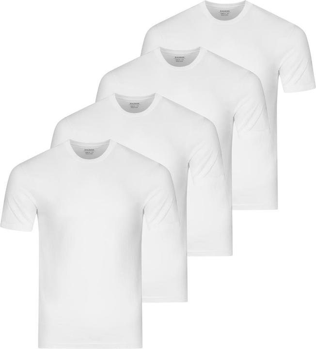 Produktbild Ragman 4er Pack Basic Unterhemd / Shirt Kurzarm (S)