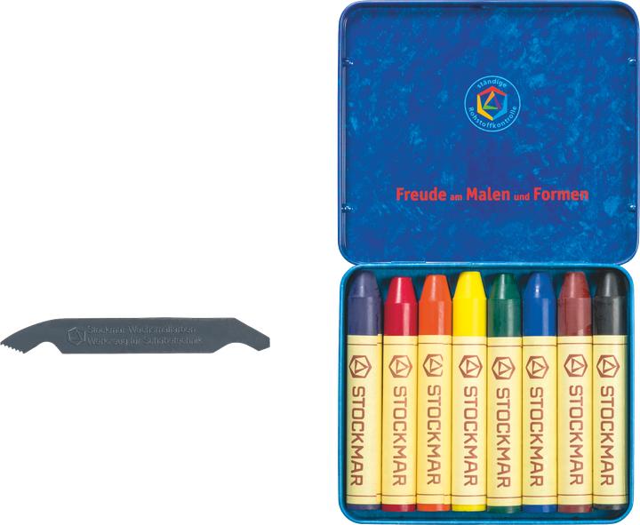 Produktbild Stockmar Wachsmalstift (Mehrfarbig, 8 x)
