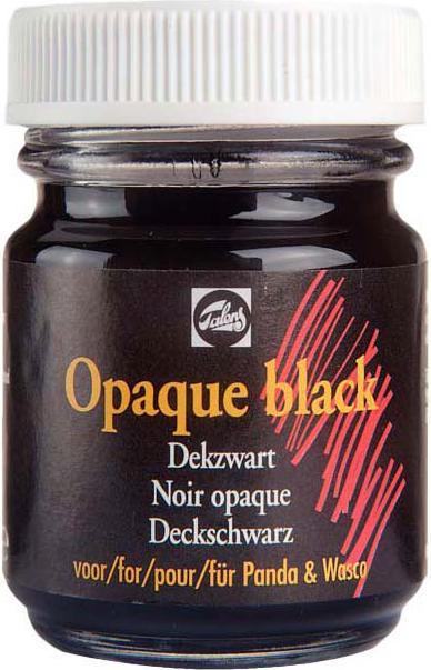 Image du produit Talens Deck Schwarzer Topf 50ml (Noir, 50 ml)