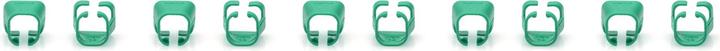 Produktbild Digitus Farbclips für RJ45-Kabel Farbe Grün, 100 Stück Packung (CAT5e)