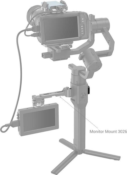 Image du produit SmallRig 3032 NATO Rail pour DJI Ronin S / SC (Support de gimbal)