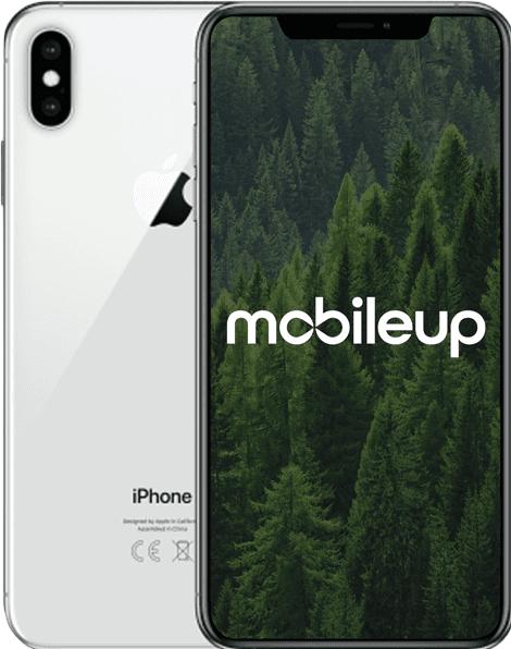 Produktbild mobileup iPhone XS Max (64 GB, Silver, 6.50", 12 Mpx, SIM + eSIM, B / Sehr gut)