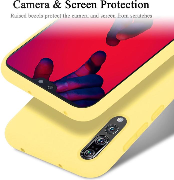 Image du produit Cadorabo TPU Liquid Silicone Case Cover (Huawei P20 Pro, Huawei P20 Plus)