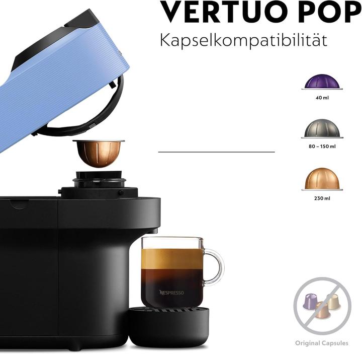 Immagine prodotto De'Longhi Nespresso Vertuo Pop (NESPRESSO Vertuo, Spina UE)