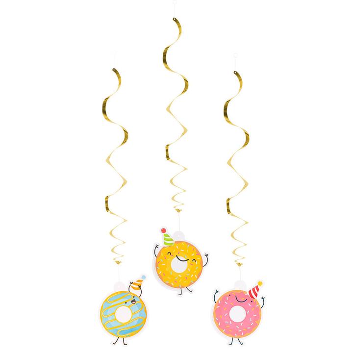 Produktbild Boland 3 Dekorationswirls Donut 3 sortiert (85 cm)