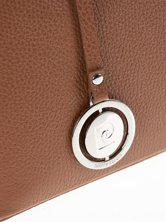 Image du produit Pierre Cardin Damen Umhängetasche Made In Italy - Modell Elowen Lux - 100% Leder - 38.0 X 25.5 X 12.5 Cm