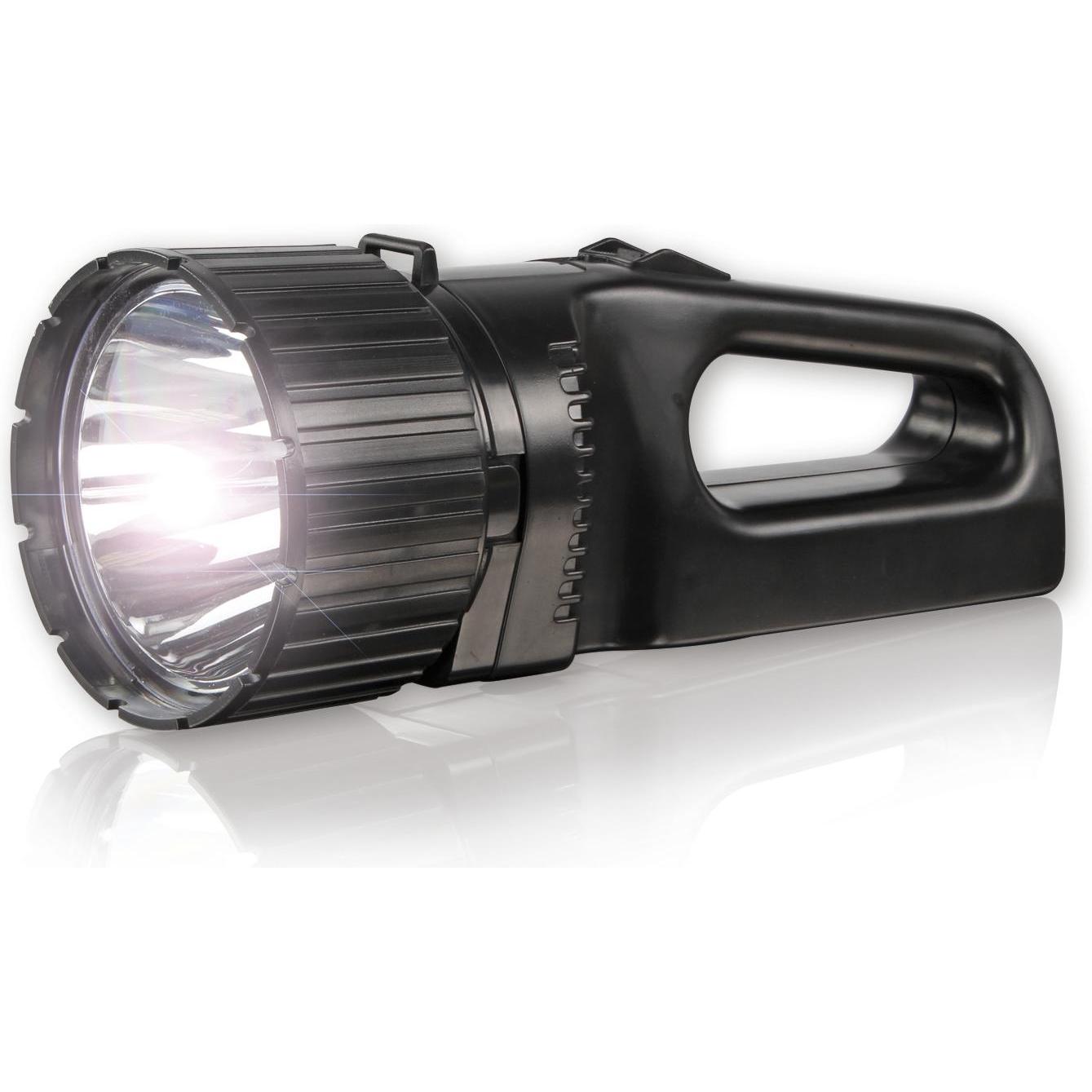 Ansmann, Taschenlampe, Akku-Handscheinwerfer Schwarz (27.50 cm, 330 lm)