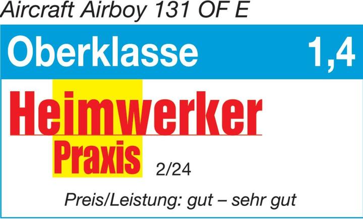 Produktbild Aircraft Kolbenkompressor 131 OF E AIRBOY (8 Bar, 6 l)