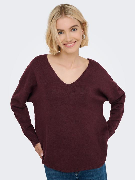 Produktbild Only Onlrica Life L/S V-Neck Pullo Knt Noos (L)