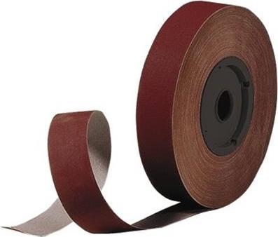 Actual product image Saint-Gobain Flexovit 63642512992 KF271 Schleifrolle 38 mm x 25 mtr. P80 Lappen Universal im Karton (P80)