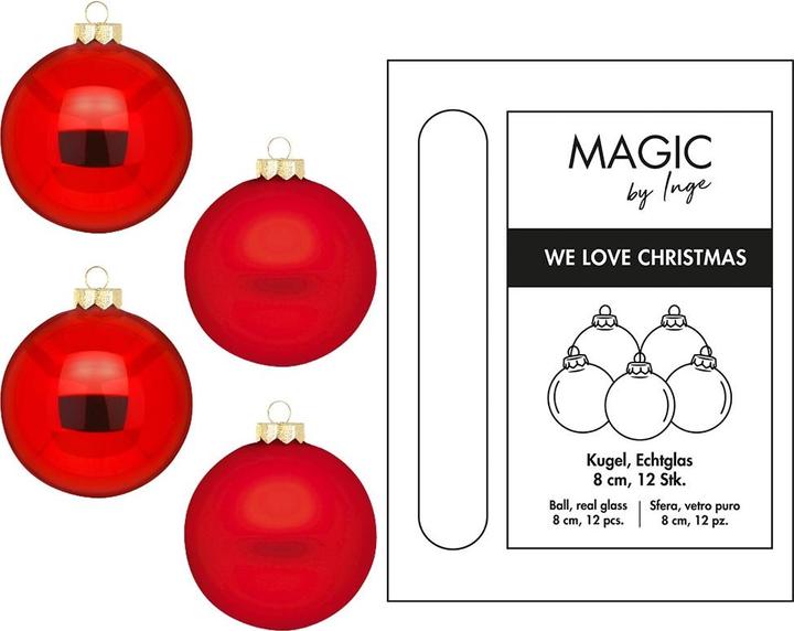 Immagine prodotto Inge’s Glas Christmas Decor Merry (12 -parte)