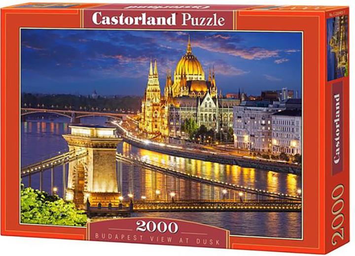 Produktbild Castorland Puzzle Budapest in der Abenddämmerung zu sehen, 2000 (2000 Teile)