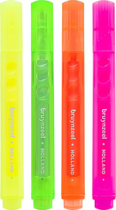 Produktbild Bruynzeel Filzstifte Neon 4 Farben (4x)