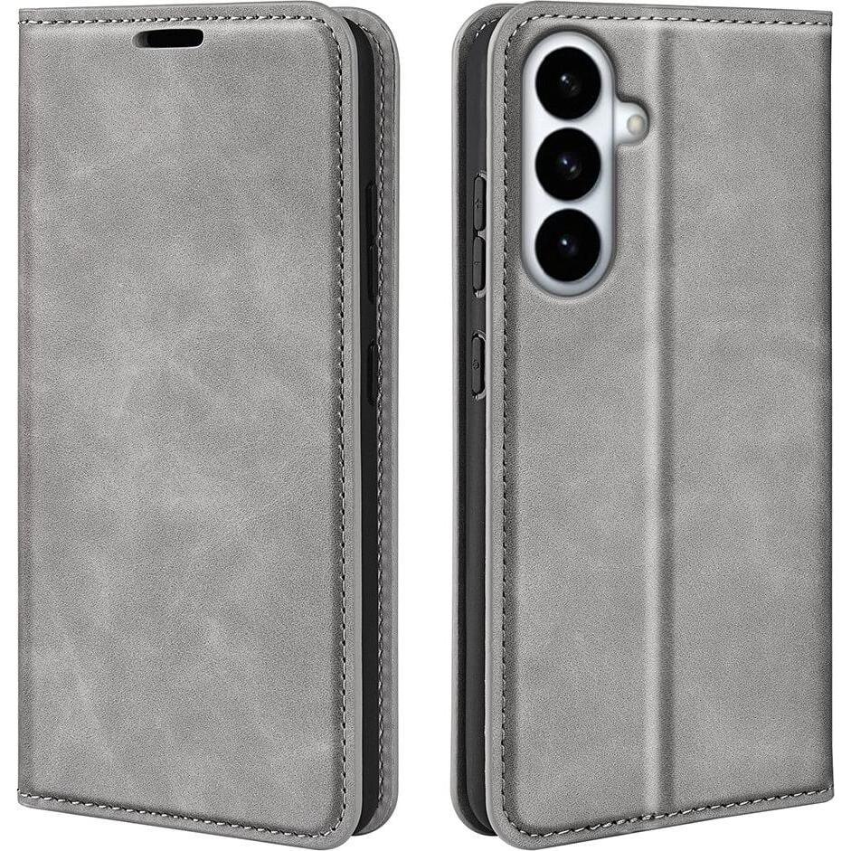 Cover-Discount Galaxy S26+ Plus - Stand Flip Case Hülle (Samsung Galaxy S26+), Cover smartphone, Grigio