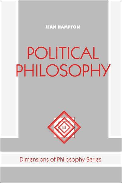Produktbild Political Philosophy (Englisch, Jean Hampton, 1996)