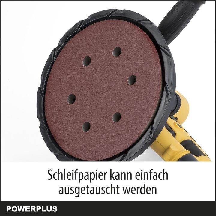 Actual product image Powerplus POWX0478 (Eccentric grinder, 1220 W)