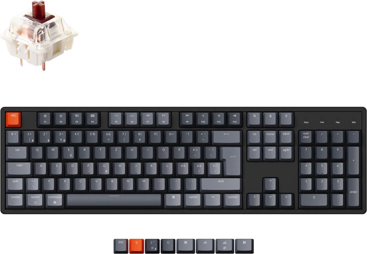 Actual product image Keychron K10 (CH, Cable, Wireless)