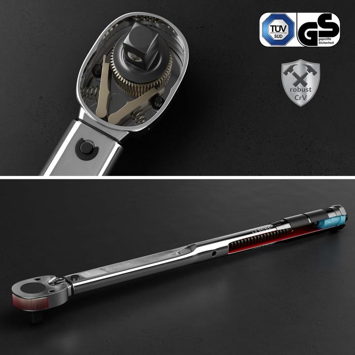 Produktbild Deuba Drehmomentschlüssel (1/2", 40 Nm, 210 Nm)