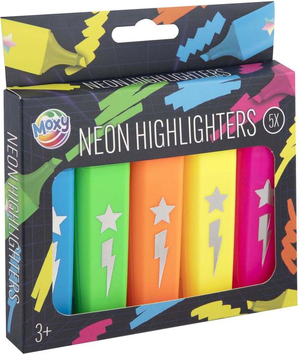 Produktbild Grafix 5 Textmarker Marker Neon 12 X 17,5 Cm (5x)