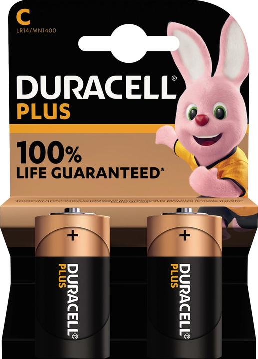 Duracell Plus (2 Stk., C, 7750 mAh)