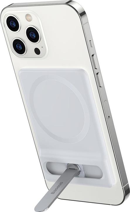 Image du produit Baseus Support magnétique pliable pour iPhone MagSafe (blanc)