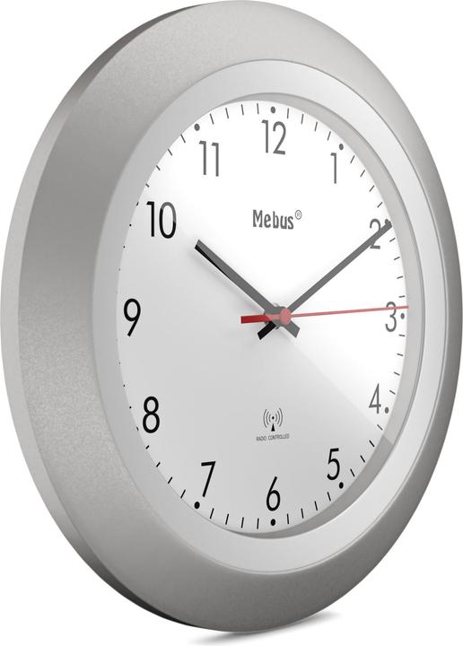 Produktbild Mebus 19448 Funk-Wanduhr (30 cm)