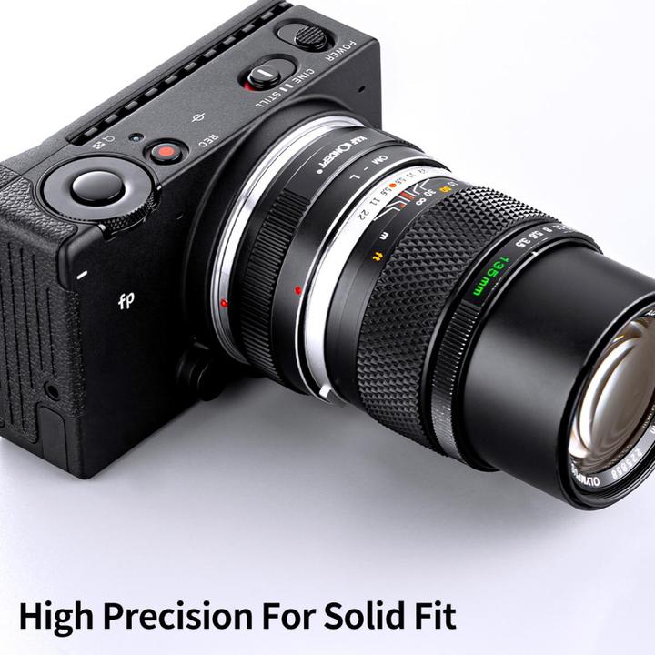Produktbild K&F Concept High Precision Lens Adapter Mount, OM-L