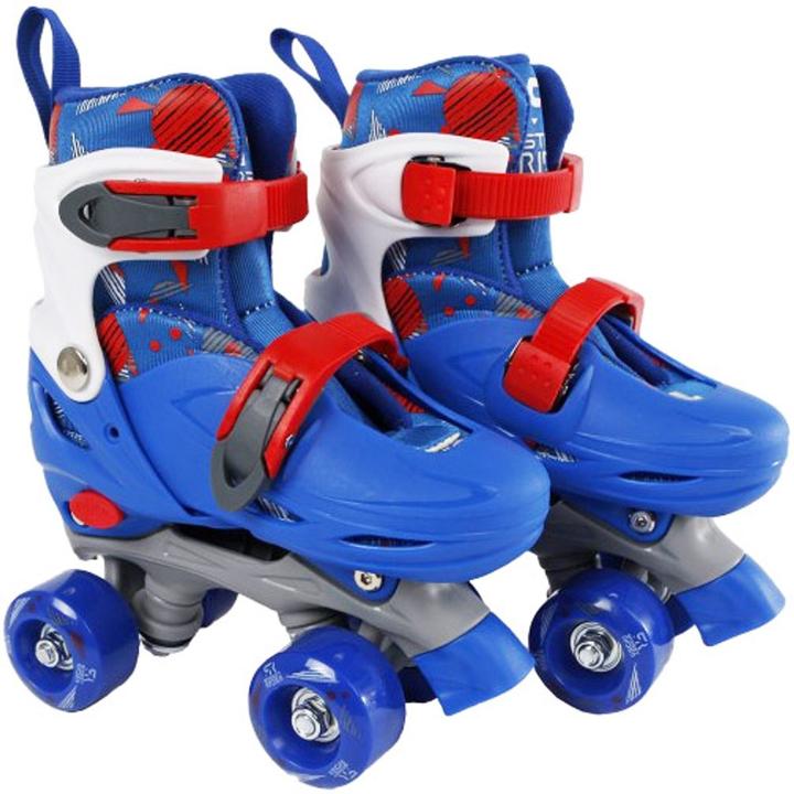 Produktbild Street Rider Rollschuhe Blau verstellbar, Grösse 31-35 (33)