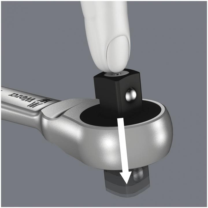 Produktbild Wera 8100 SB 7 Zyklop Metal-Knarrensatz (19 mm, 8 mm, 10  mm, 14 mm, 18 mm, 11 mm, 12 mm, 17 mm, 15 mm, 13 mm, 9 mm, 16 mm)