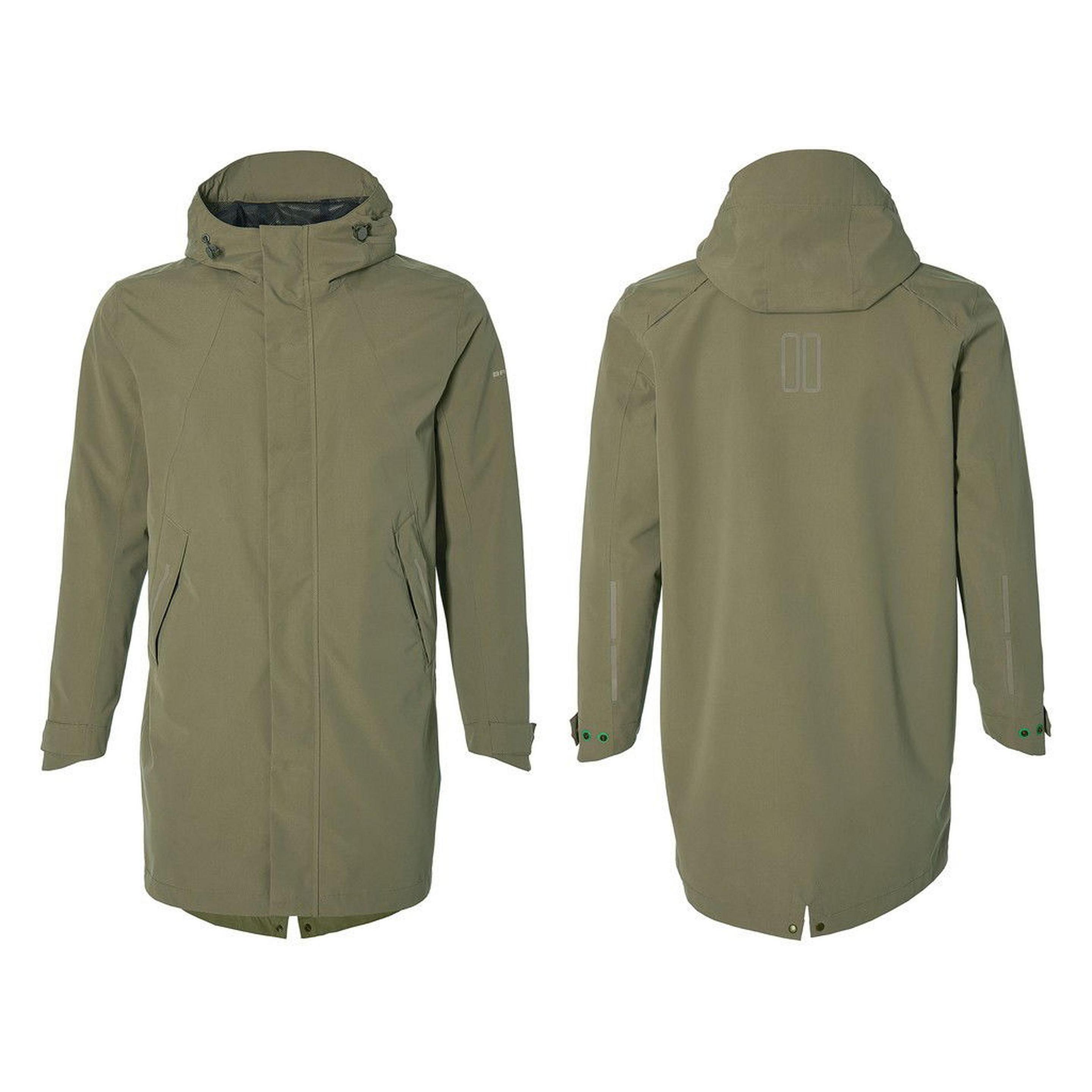 Basil, Herren, Velojacke, Mosse Regenparka Herren (3XL), Grün, 3XL