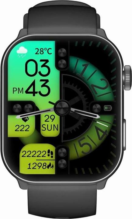 Actual product image Gravity Smartwatch Męski GT28-1 Pasek + Bransoleta Czarny