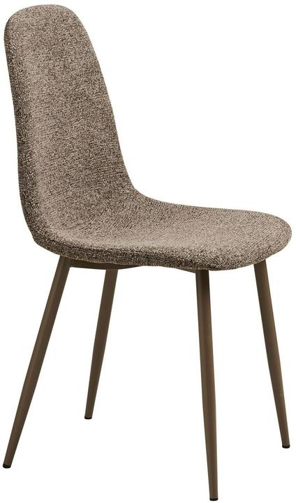 Actual product image House Nordic Stuhl Stockholm Hellbraun, 2er Set, Armlehnen: Nein, Tiefe