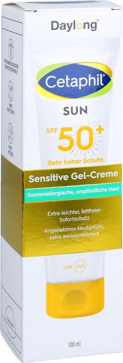 Immagine prodotto Daylong Cetaphil Sun 50+ Sens Gel (Crema solare, SPF 50+, 100 ml)
