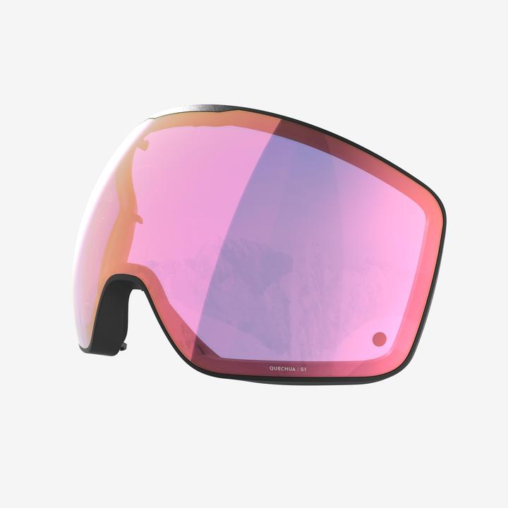 Actual product image Wedze Scheibe Ski-/Snowboardbrille zylindrisch Schlechtwetter - 900 HD