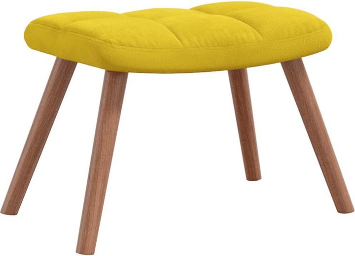 Produktbild vidaXL Schaukelstuhl mit Hocker