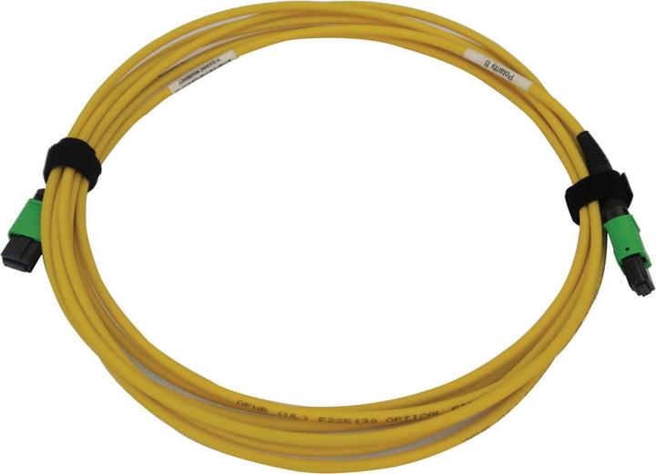 Eaton 40/100G Singlemode 9/125 OS2 Fibre Optic Cable 12F MTP/MPO-APC F/F LSZH Yellow 3m 9 (3 m)