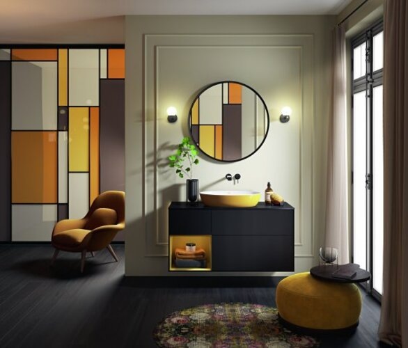 Produktbild Villeroy & Boch Aufsatzwaschbecken Artis 61 cm wei mit CeramicPlus Beschichtung 419861R1 (410 mm, 610 mm)
